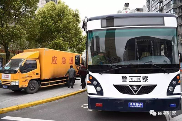 移動警務(wù)方艙護航馬拉松比賽(圖2)