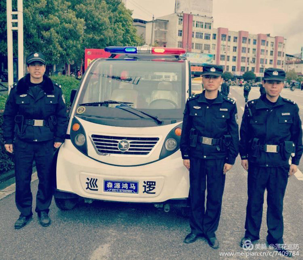 巡邏、接處警、救助、打擊四線發(fā)力守護(hù)蓮城(圖1)