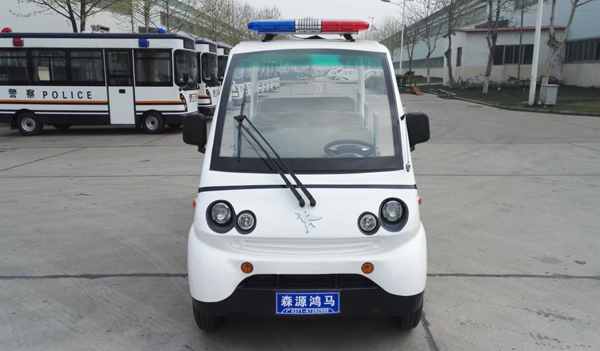 廣東高州電動巡邏車發(fā)車(圖2)