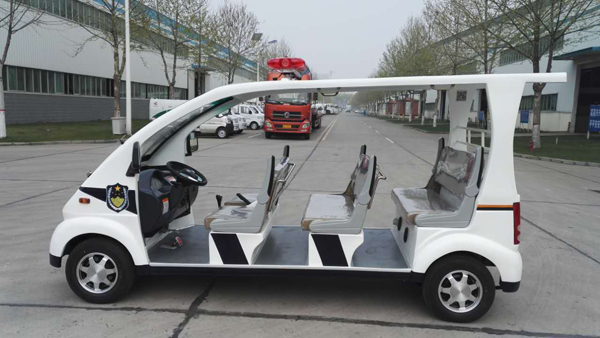 廣東高州電動巡邏車發(fā)車(圖3)