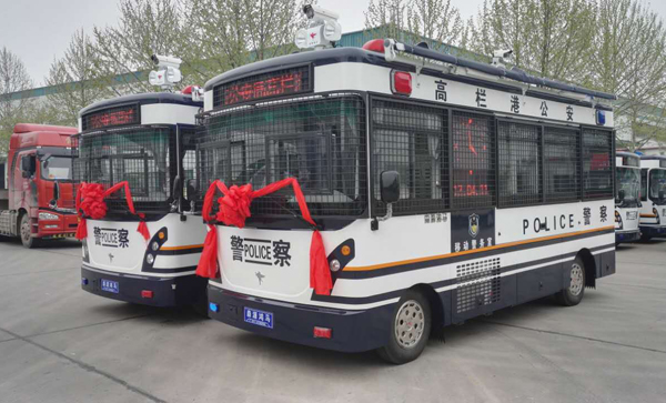 廣東珠海移動(dòng)警務(wù)室發(fā)車(圖1)