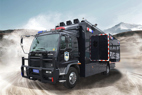 森源鴻馬10米移動方艙指揮車(圖1)