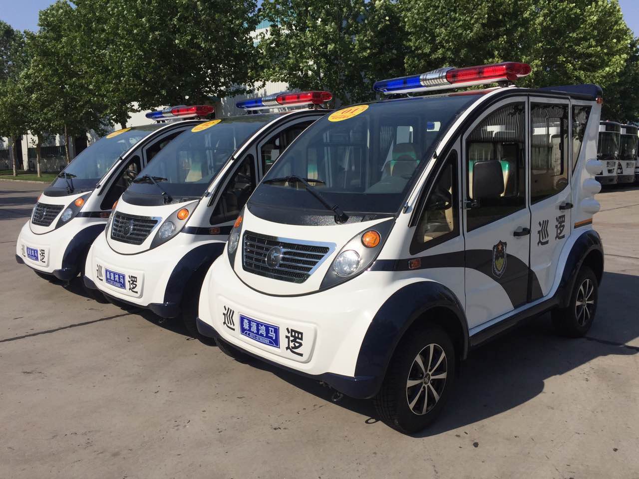 南陽市通過公安部警采中心采購電動(dòng)巡邏車(圖2)
