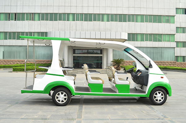 電動(dòng)11座觀光車(chē)(圖3) 鴻馬電動(dòng)11座觀光車(chē)