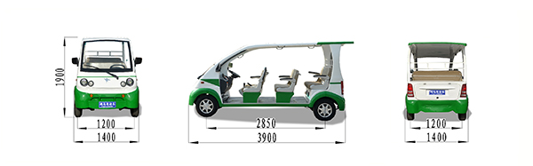 電動8座觀光車(圖1) 鴻馬電動8座觀光車