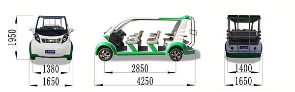 半封電動11座觀光車(圖1) 半封電動11座觀光車(圖1)