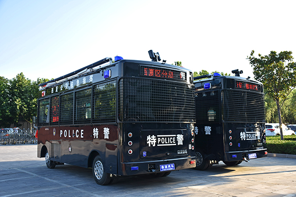 寧夏銀川市公安局通過(guò)公安部警采中心采購(gòu)移動(dòng)警務(wù)室(圖4)
