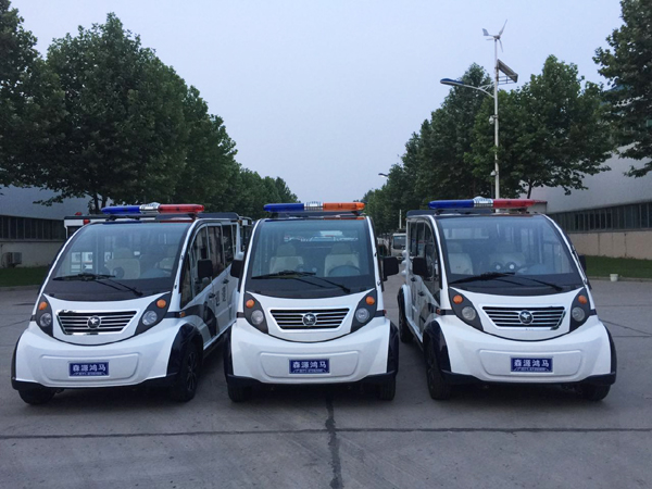 森源鴻馬電動巡邏車助力構(gòu)建和諧鄭東新區(qū)(圖1)