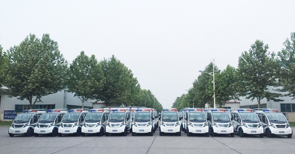 鄭州33臺(tái)電動(dòng)巡邏車發(fā)車 經(jīng)開區(qū)新增亮麗風(fēng)景線(圖2) 鄭州33臺(tái)電動(dòng)巡邏車發(fā)車 經(jīng)開區(qū)新增亮麗風(fēng)景線(圖2)