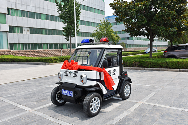 安徽合肥“小精靈”電動巡邏車發(fā)車(圖2)