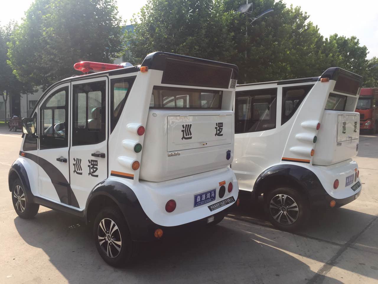火箭軍工程大學(xué)士官學(xué)院電動(dòng)巡邏車(chē)發(fā)車(chē)(圖4)