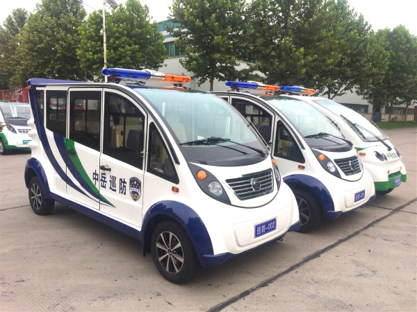 河南登封電動(dòng)巡邏車發(fā)車(圖2)