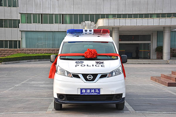 寧夏海原縣公安局通過(guò)公安部警采中心采購(gòu)移動(dòng)處警車(圖1)