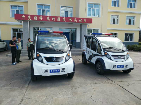 內(nèi)蒙古額爾古納市公安邊防大隊(duì)電動巡邏車列裝上崗(圖3)