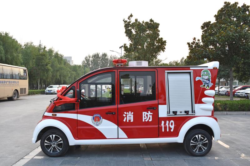 山東日照微型消防站發(fā)車——筑牢安全“防火墻”  消防宣傳進(jìn)萬家(圖5)