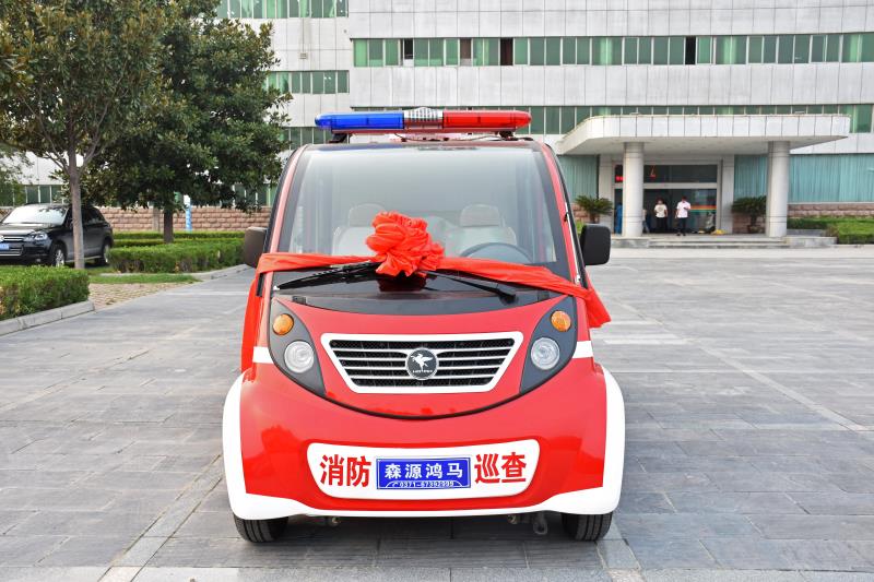 山東日照微型消防站發(fā)車——筑牢安全“防火墻”  消防宣傳進(jìn)萬家(圖1)
