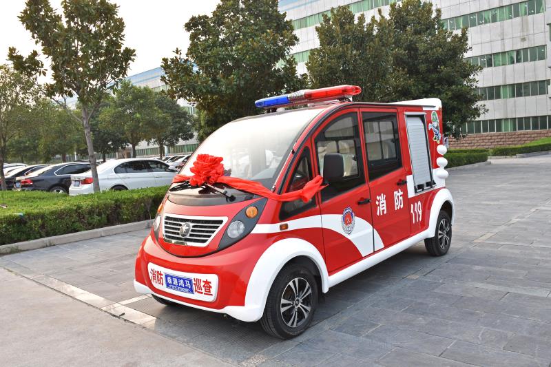 山東日照微型消防站發(fā)車——筑牢安全“防火墻”  消防宣傳進(jìn)萬家(圖3)