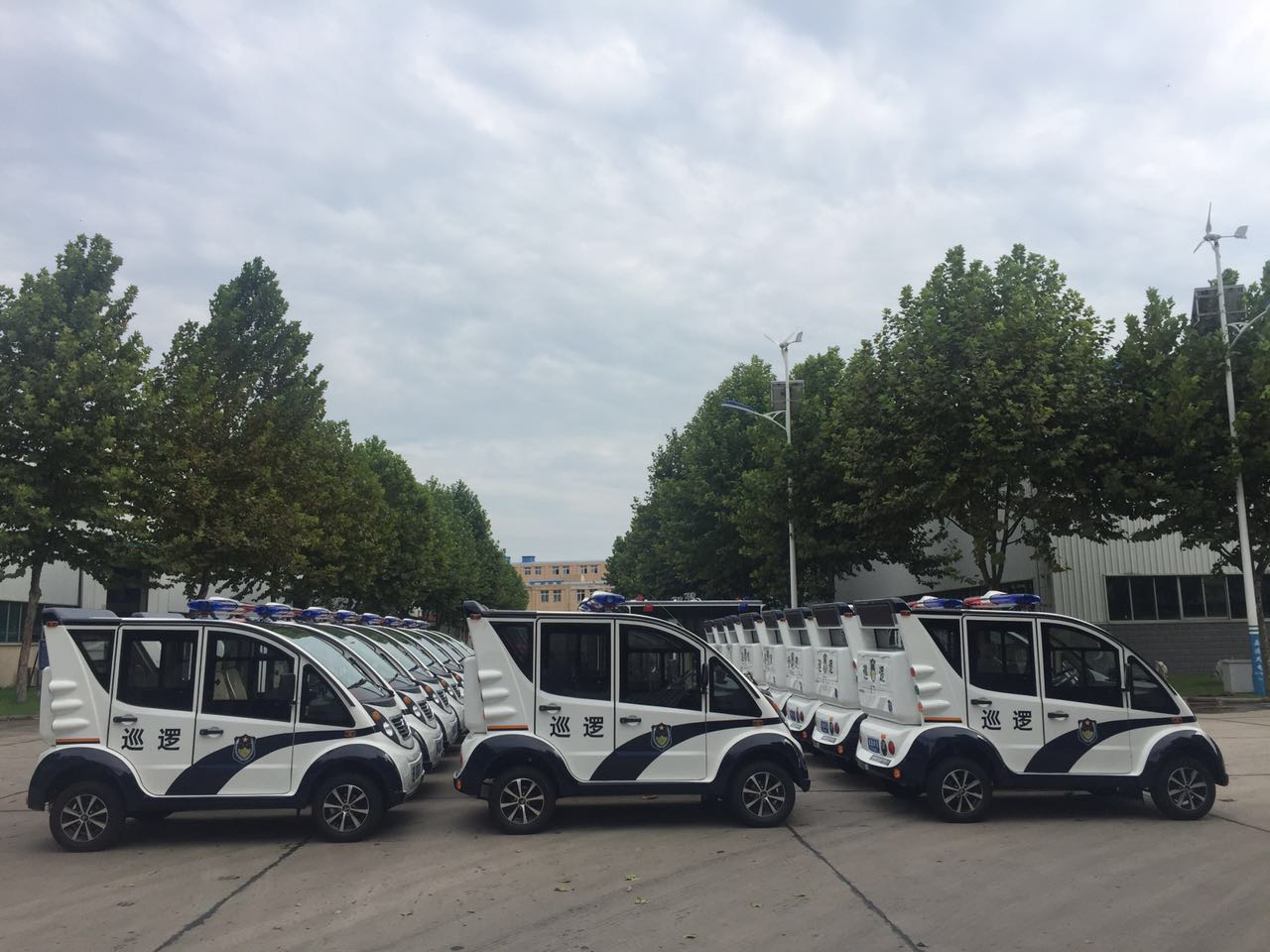 保一方平安  江西南昌25臺(tái)電動(dòng)巡邏車發(fā)車(圖5)
