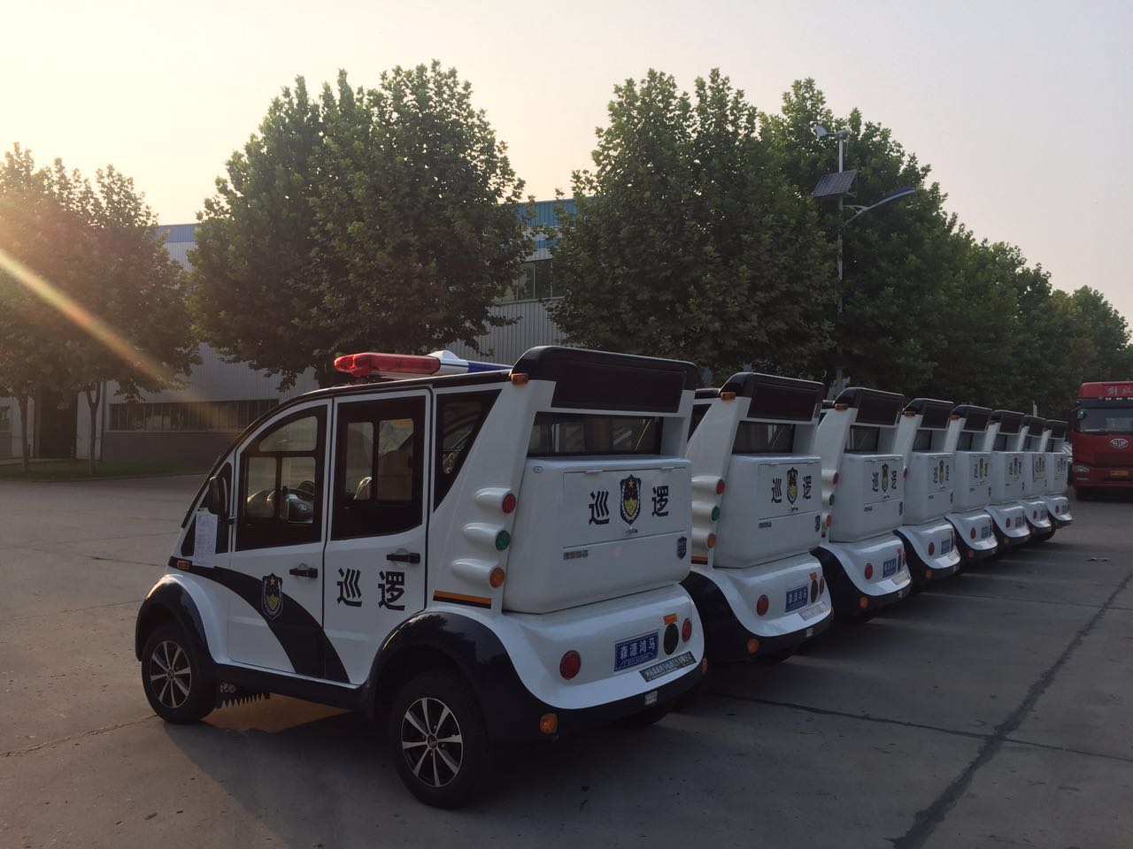 江西蓮花縣公安局采購電動巡邏車(圖4)