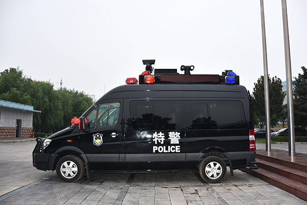 貴州遵義首批6臺防暴處突車發(fā)車????服務(wù)反恐第一線??(圖4)