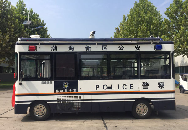 河北滄州移動警務室發(fā)車    貼近基層   服務實戰(zhàn)(圖3)