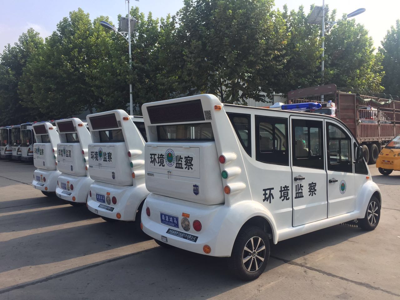 綠色行動(dòng)??江西贛州電動(dòng)巡邏車發(fā)車(圖3)