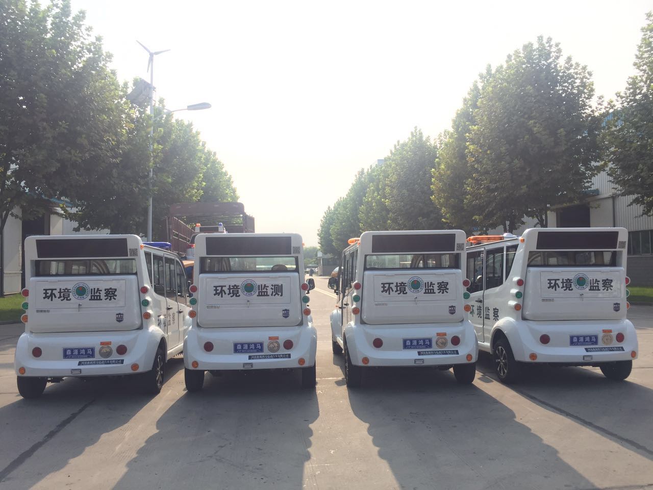 綠色行動(dòng)??江西贛州電動(dòng)巡邏車發(fā)車(圖4)