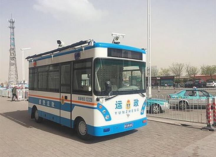 內(nèi)蒙古鄂爾多斯東勝區(qū)運管流動執(zhí)法車正式“上崗”(圖1) 內(nèi)蒙古鄂爾多斯東勝區(qū)運管流動執(zhí)法車正式“上崗”(圖1)
