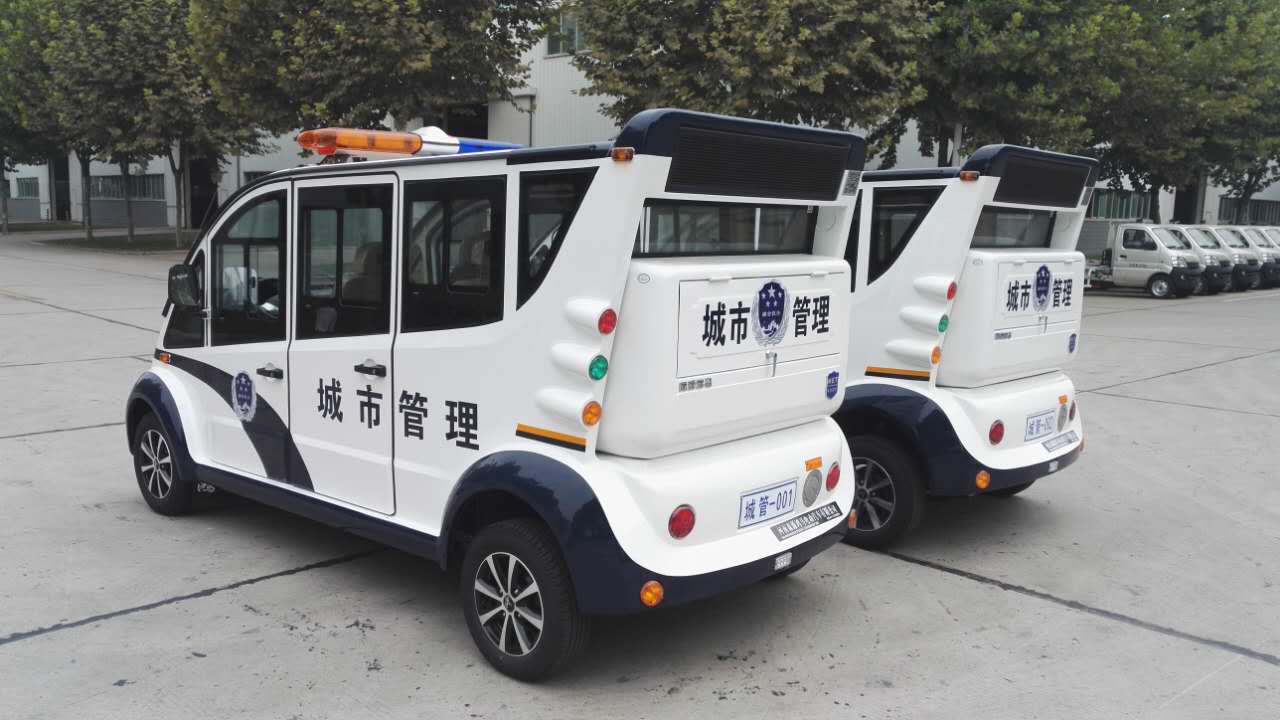 【關愛城市環(huán)境 倡導綠色生活】  云南普洱市電動巡邏車發(fā)車(圖4)