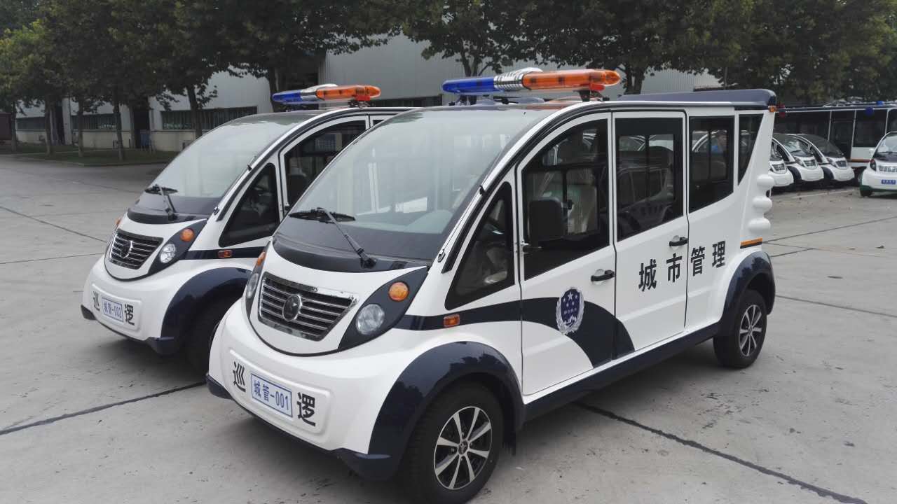 【關愛城市環(huán)境 倡導綠色生活】  云南普洱市電動巡邏車發(fā)車(圖2)