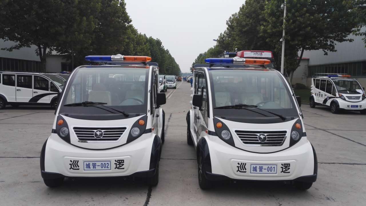 【關愛城市環(huán)境 倡導綠色生活】  云南普洱市電動巡邏車發(fā)車(圖1)