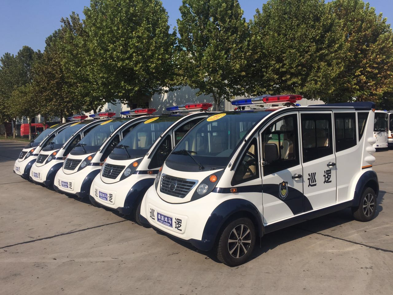 開封市通許縣公安局通過公安部警采中心采購電動巡邏車(圖1)
