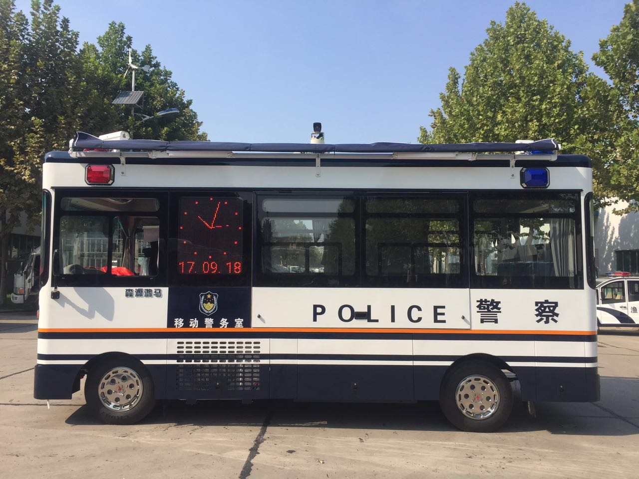 山東濰坊市移動警務(wù)室發(fā)車(圖3)