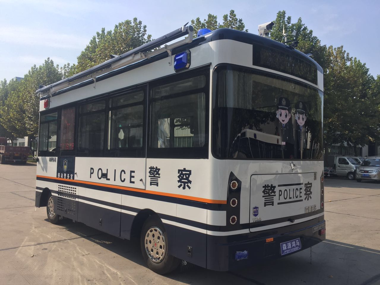 山東濰坊市移動警務(wù)室發(fā)車(圖4)