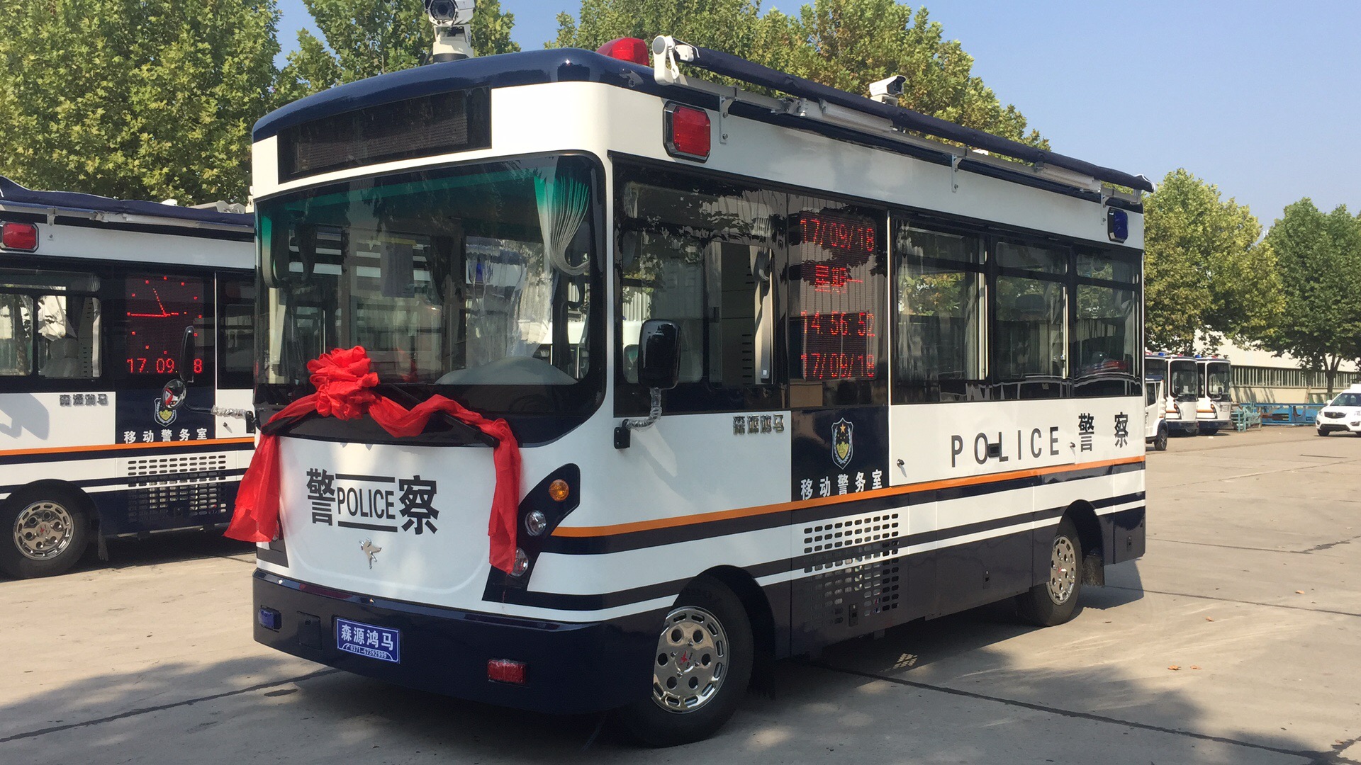 山東濰坊市移動警務(wù)室發(fā)車(圖2)