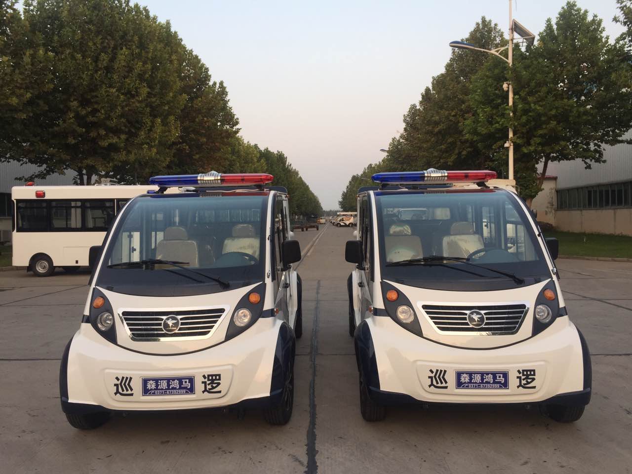 開封尉氏縣電動巡邏車發(fā)車(圖2)
