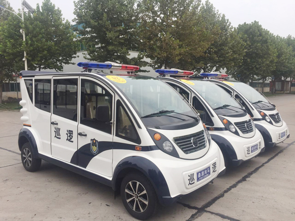 鄭州鐵路公安局通過(guò)公安部警采中心采購(gòu)電動(dòng)巡邏車(chē)(圖1)