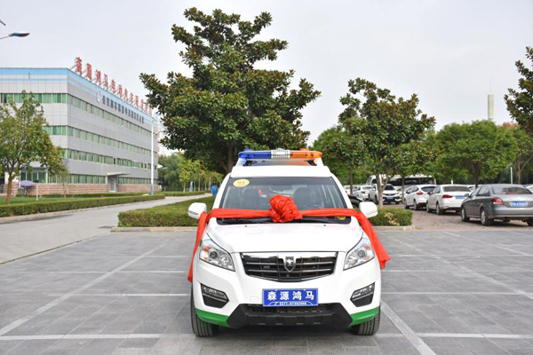 鄭州管城區(qū)綠化管理所電動巡邏車發(fā)車(圖3)