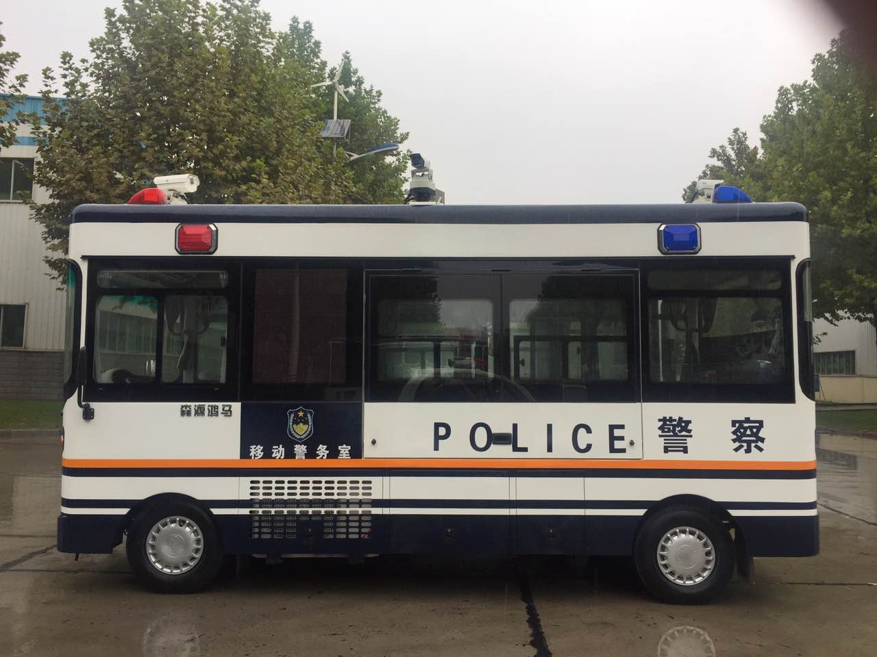 如意湖保平安 鄭州市如意湖采購移動警務(wù)室(圖3)