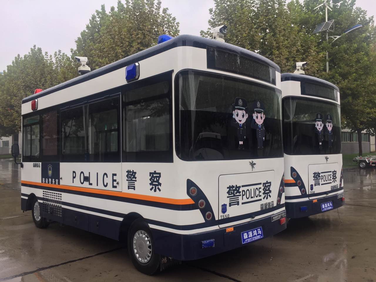 如意湖保平安 鄭州市如意湖采購移動警務(wù)室(圖4)