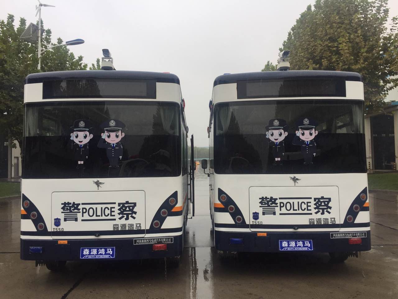 如意湖保平安 鄭州市如意湖采購移動警務(wù)室(圖5)