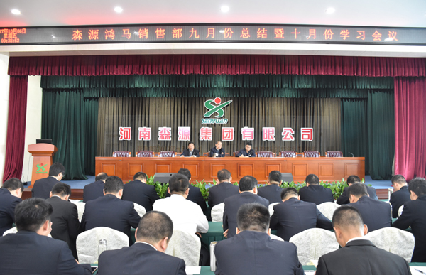 森源鴻馬召開九月總結(jié)暨十月學(xué)習(xí)動(dòng)員大會(huì)(圖8)