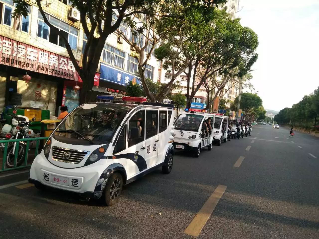 豐澤區(qū)公安局：舉國慶佳節(jié)、忠誠保平安(圖1)