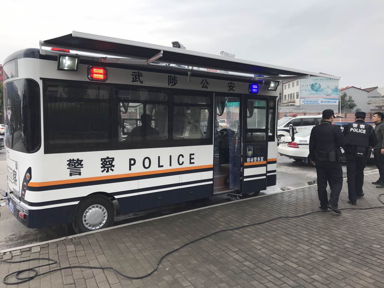 迎接十九大  忠誠保平安   焦作市武陟縣移動警務室列裝上崗(圖2)