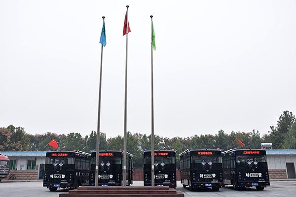 喜迎十九大  忠誠保平安——江蘇常州市通過公安部警采中心采購移動警務(wù)室(圖8)