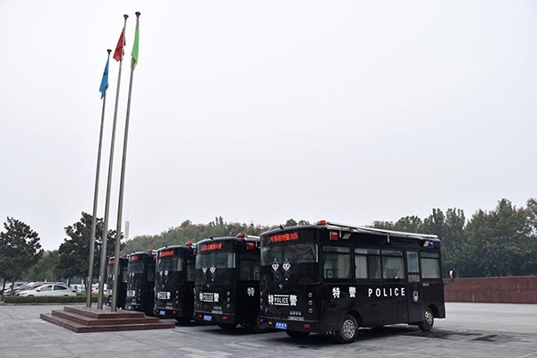 喜迎十九大  忠誠保平安——江蘇常州市通過公安部警采中心采購移動警務(wù)室(圖7)