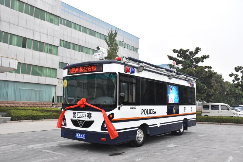 護(hù)航十九大 鴻馬在行動(dòng)——安徽肥西縣通過(guò)公安部警采中心采購(gòu)移動(dòng)警務(wù)方艙(圖3)