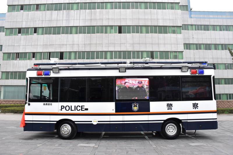 護(hù)航十九大 鴻馬在行動(dòng)——安徽肥西縣通過(guò)公安部警采中心采購(gòu)移動(dòng)警務(wù)方艙(圖4)