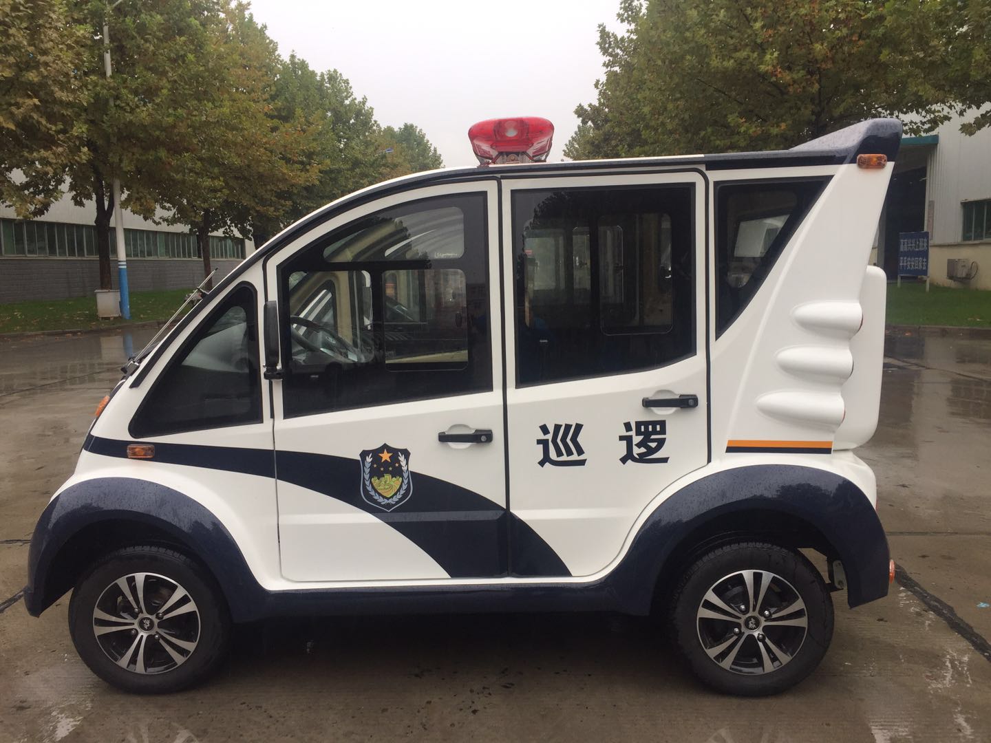 護(hù)航十九大 鴻馬砥礪前行||遼寧沈陽市電動(dòng)巡邏車發(fā)車(圖3)