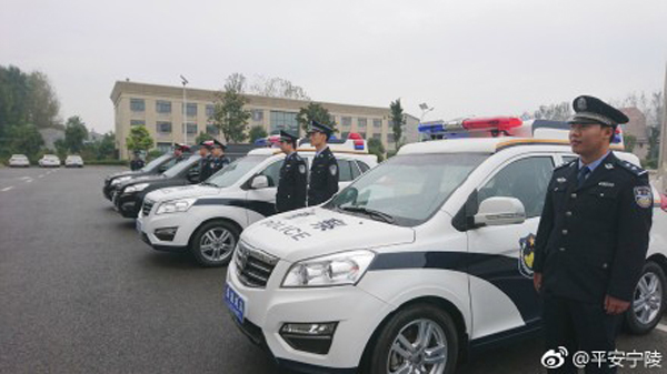 商丘寧陵：新增4輛警用電動(dòng)巡邏車“上崗”(圖1)